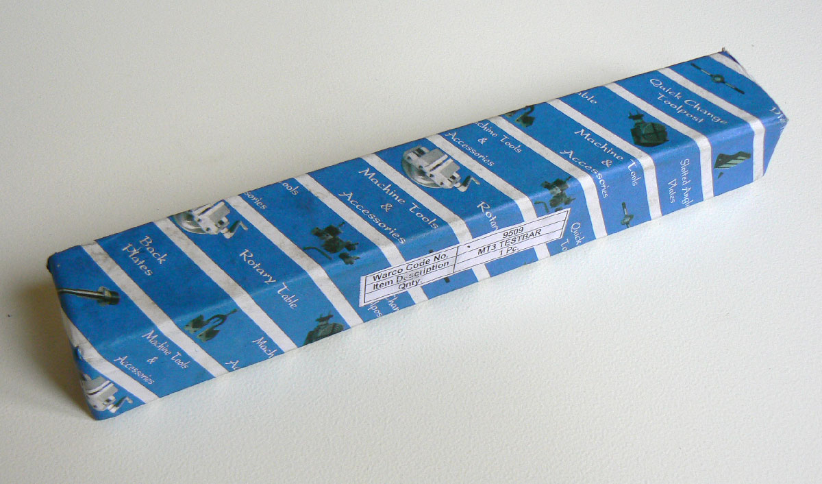 Přesný měřící a kontrolní trn - MK3 - 330 mm, Warco