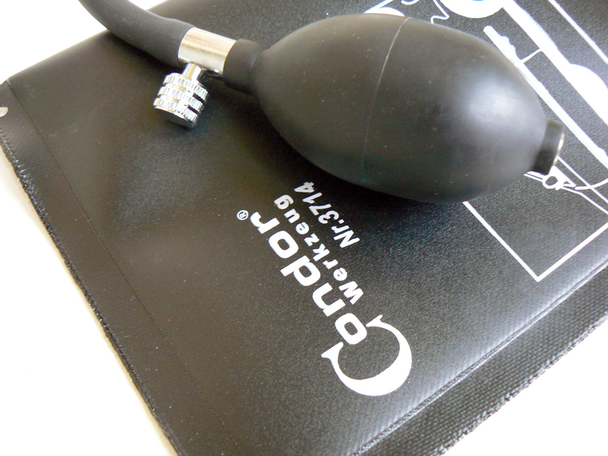 Vak vzduchový, 150 x 200 mm, na nouzové otevření dveří, Condor Werkzeug