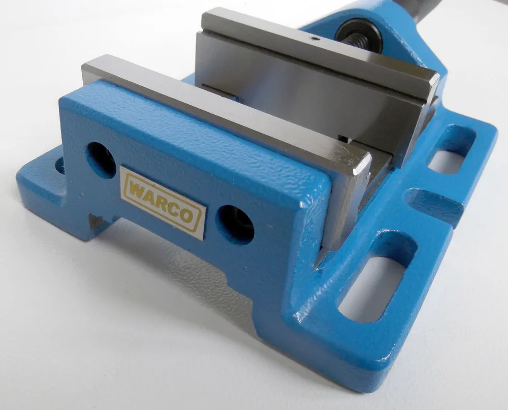 Přesný strojní svěrák pod vrtačku a frézku - šířka čelistí 100 mm, 4 kg, Warco