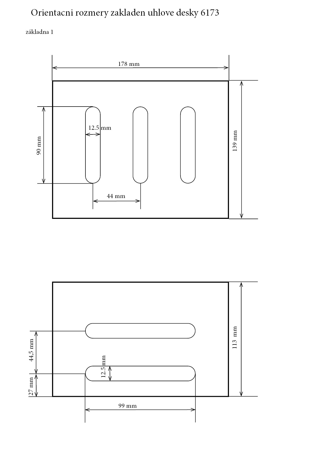 Úhlová upínací deska z vyzrálé litiny, rozměry 178 x 115 x 140 mm, Warco