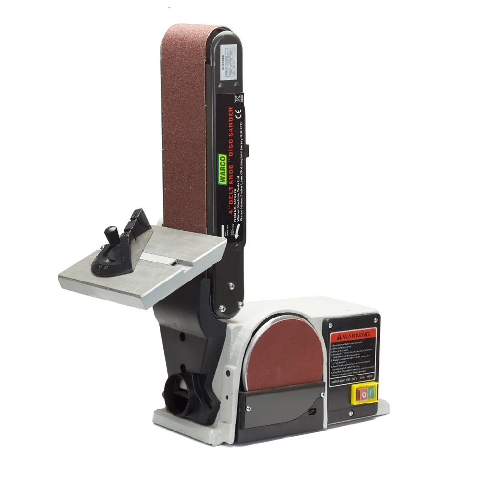 Warco BDS 460, pásová a kotoučová bruska