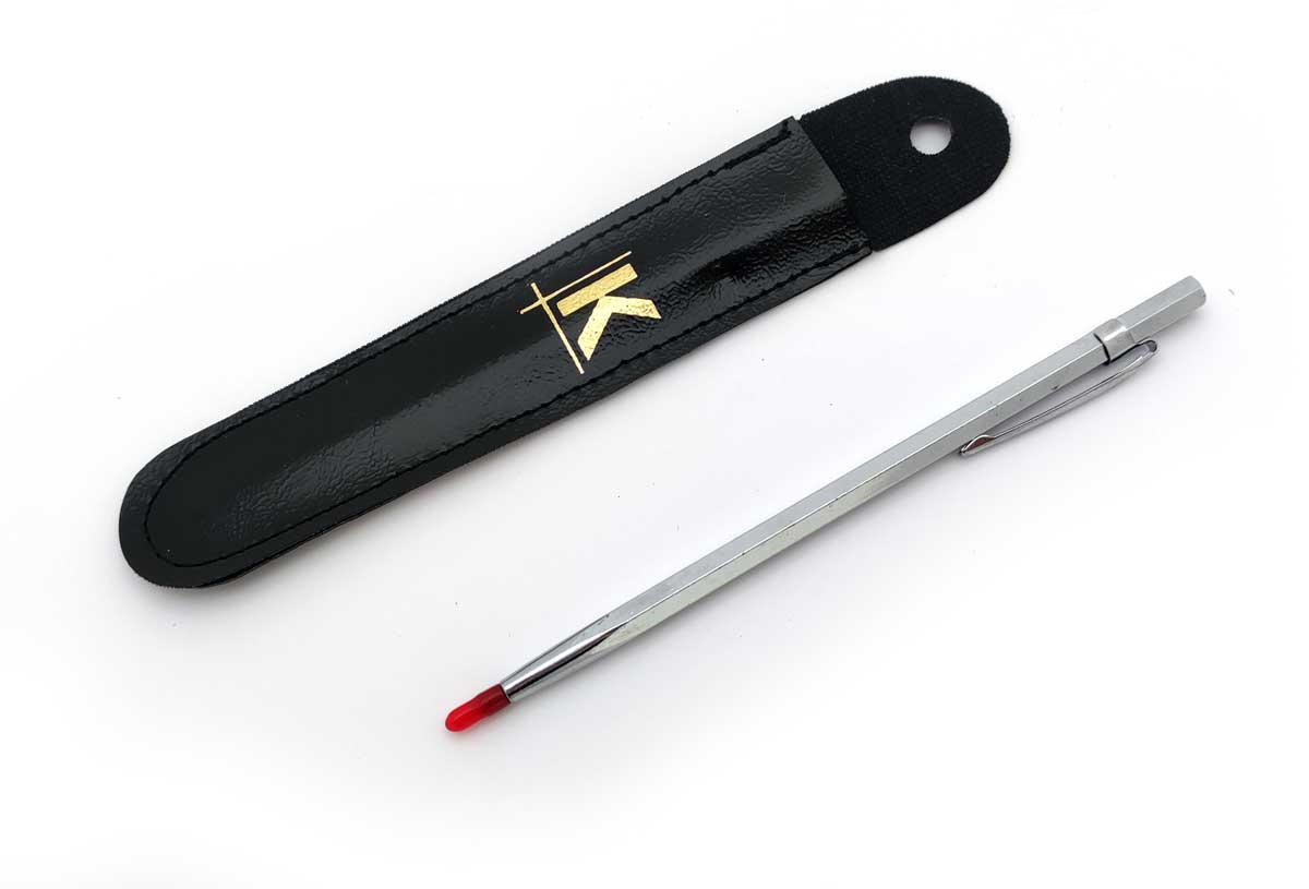 Rýsovací jehla s karbidovým hrotem, 150 mm, KM