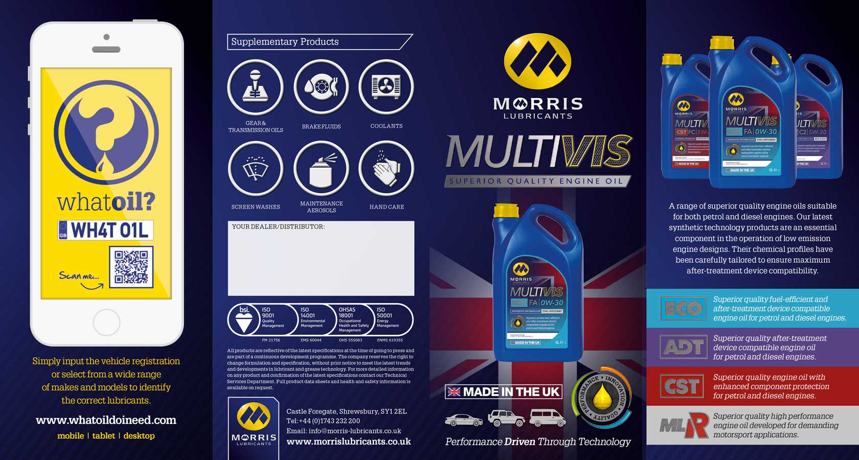 Morris Multivis ADT C1 5W-30, plně syntetický motorový olej, 5l