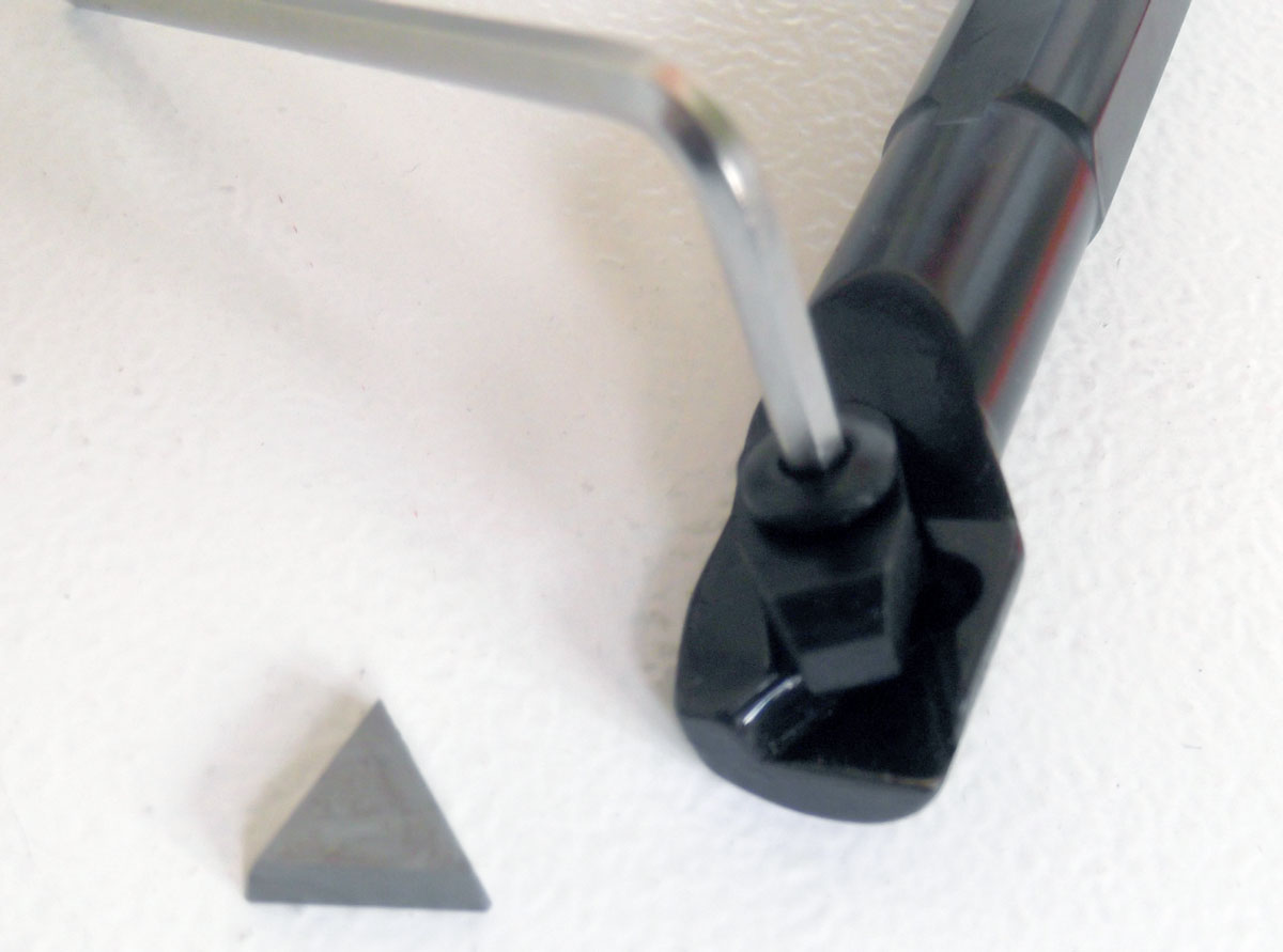 Náhradní plátek TPCN 09 pro vyvrtávací tyč 8 mm pro soustruh, Warco