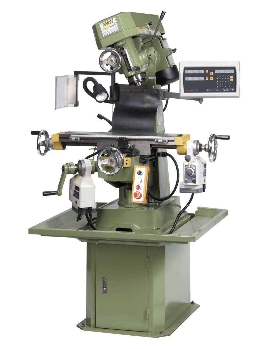 Warco VMC - univerzální frézka, R8, 1f - věžový typ - 415 kg