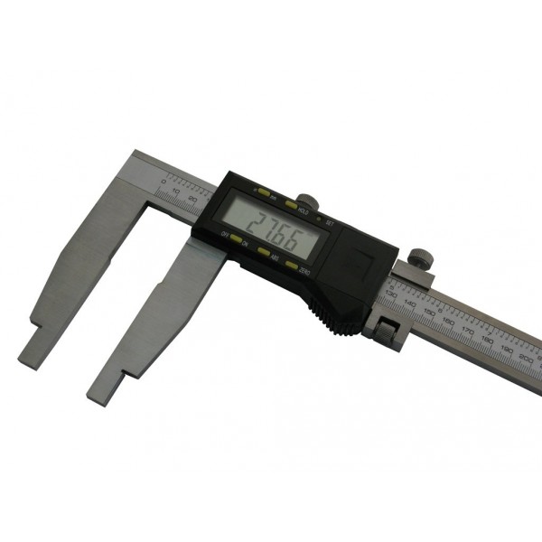 Posuvné měřítko digitální DIN 862, bez horních nožů, 500mm, KM