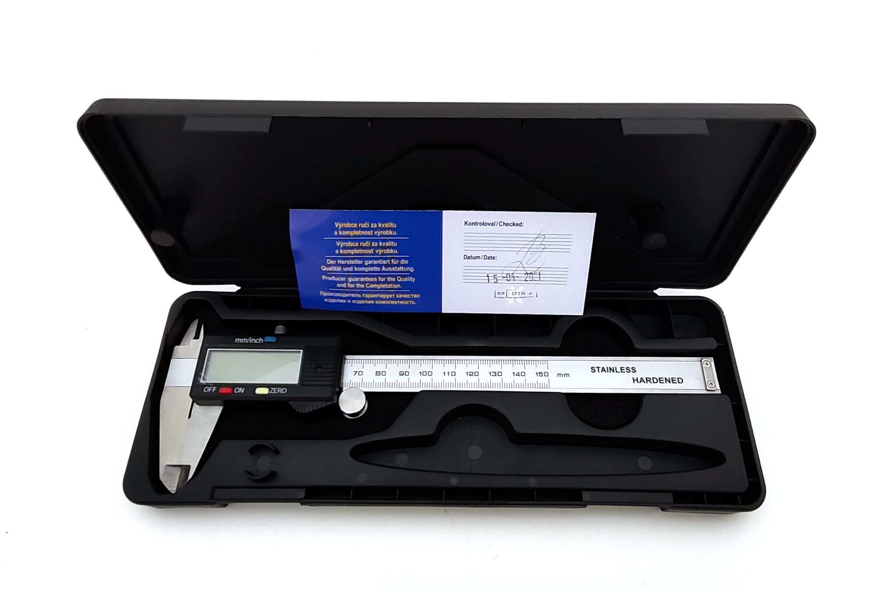 Posuvné měřítko digitální NO NAME, 150 mm, KM