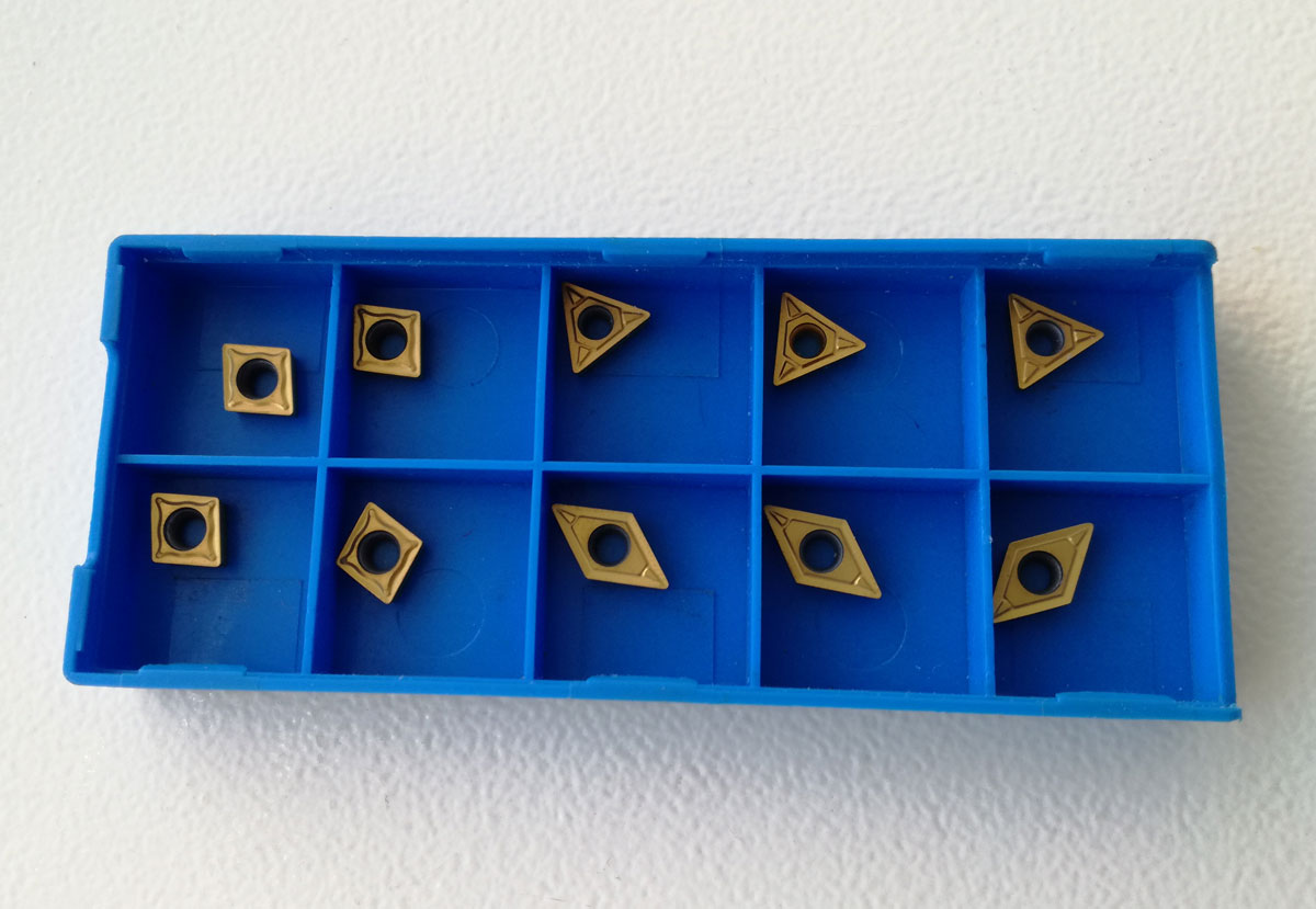 Náhradní VBD pro vyvrtávací tyče vnitřní pro soustruh, 8 mm, 9ks, Warco