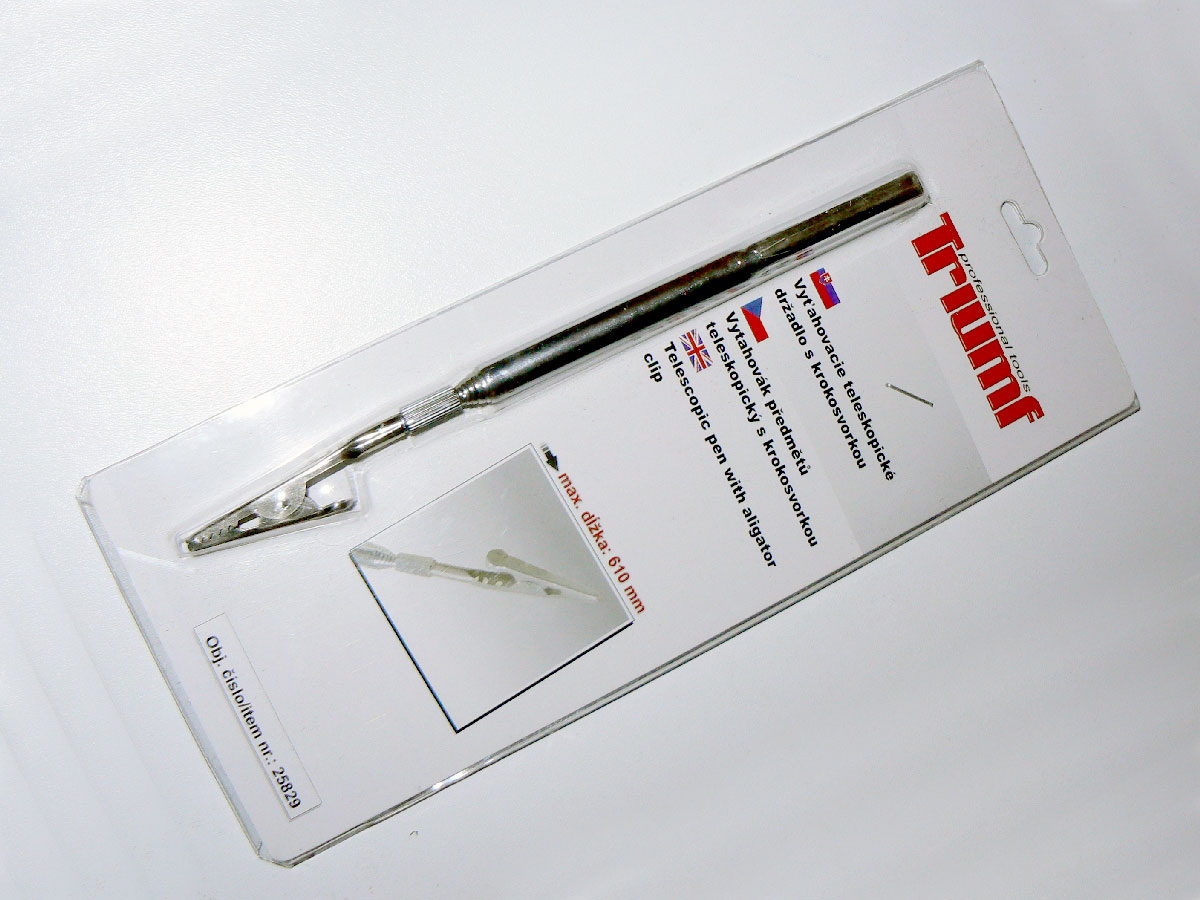 Teleskopická svorka ''aligator'' - délka až 610 mm, Triumf