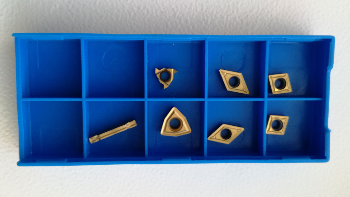 Náhradní VBD pro soustružnickou sadu 9660, 7ks, Warco