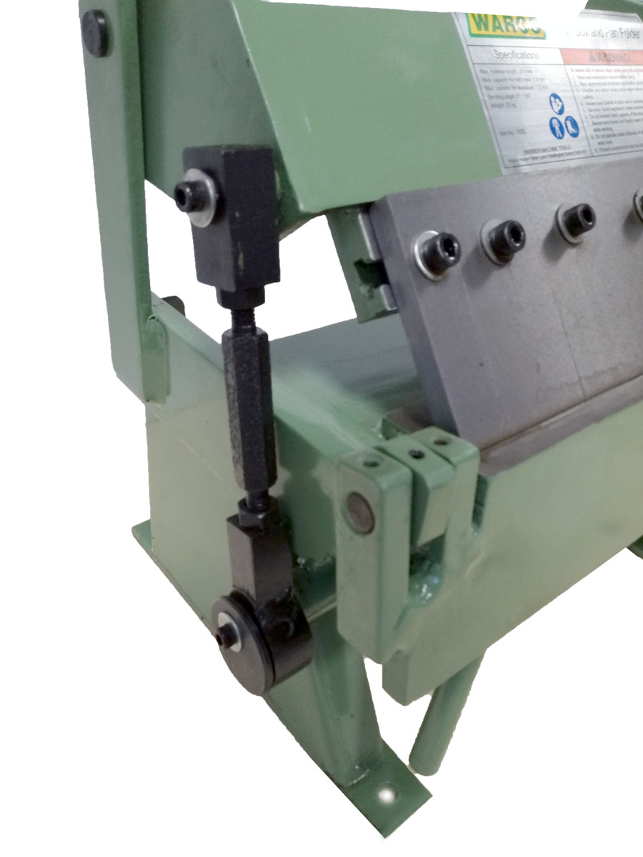 12" segmentová ohýbačka plechu (305 mm), Warco