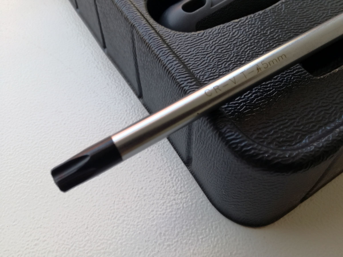 Sada šroubováků Torx T6-T45, 12 dílů, Welzh