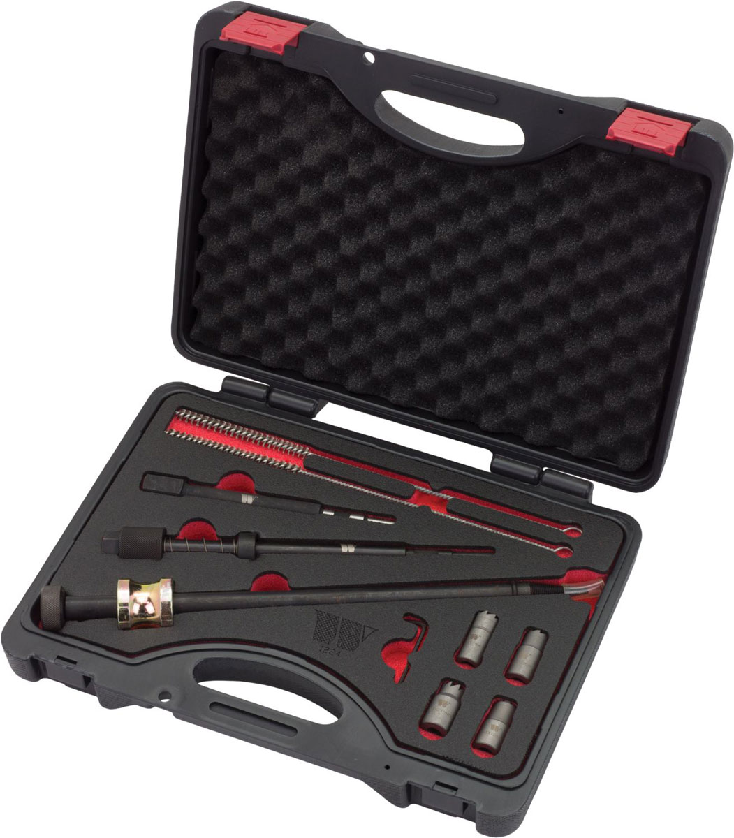 Sada na opravu a údržbu vstřikovačů BOSCH, DELPHI, DENSO, SIEMENS, 10 dílů, Welzh