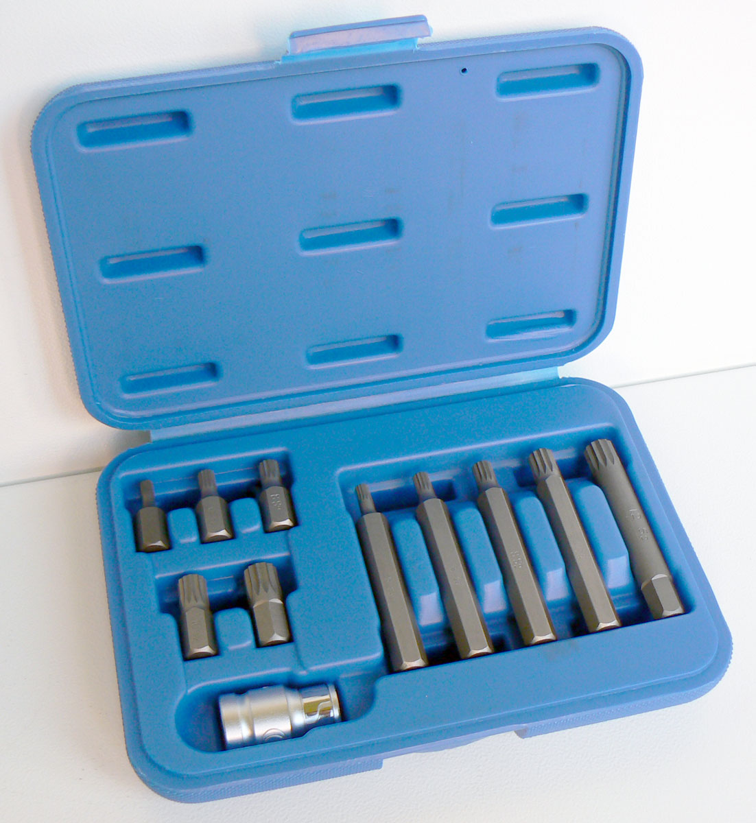 Bity 10 mm, XZN M5-M12, adaptér 1/2", materiál S2, 11 dílů, Condor Werkzeug