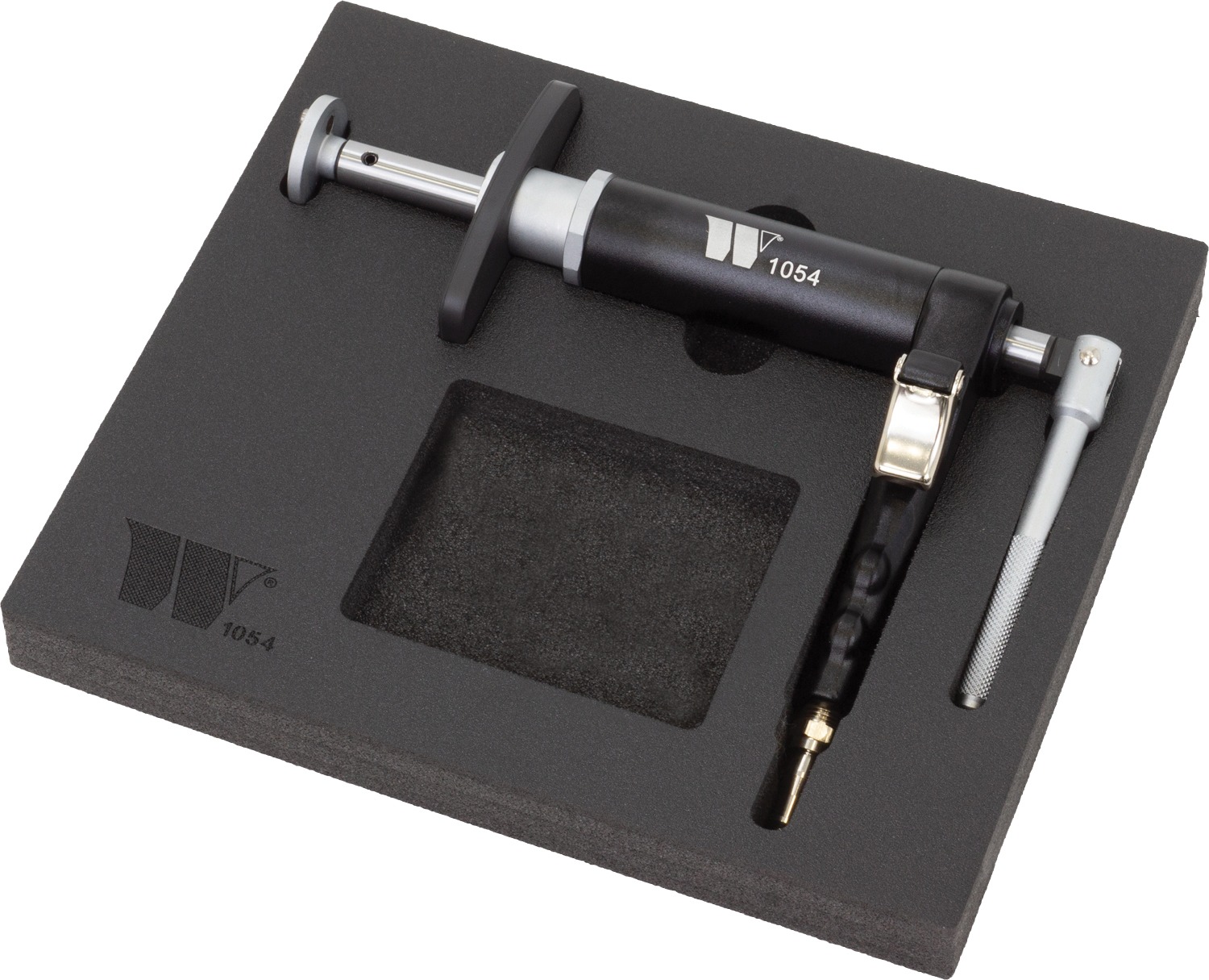 Pneumatické (vzduchové) vřeteno na stlačování brzdových pístků, Welzh