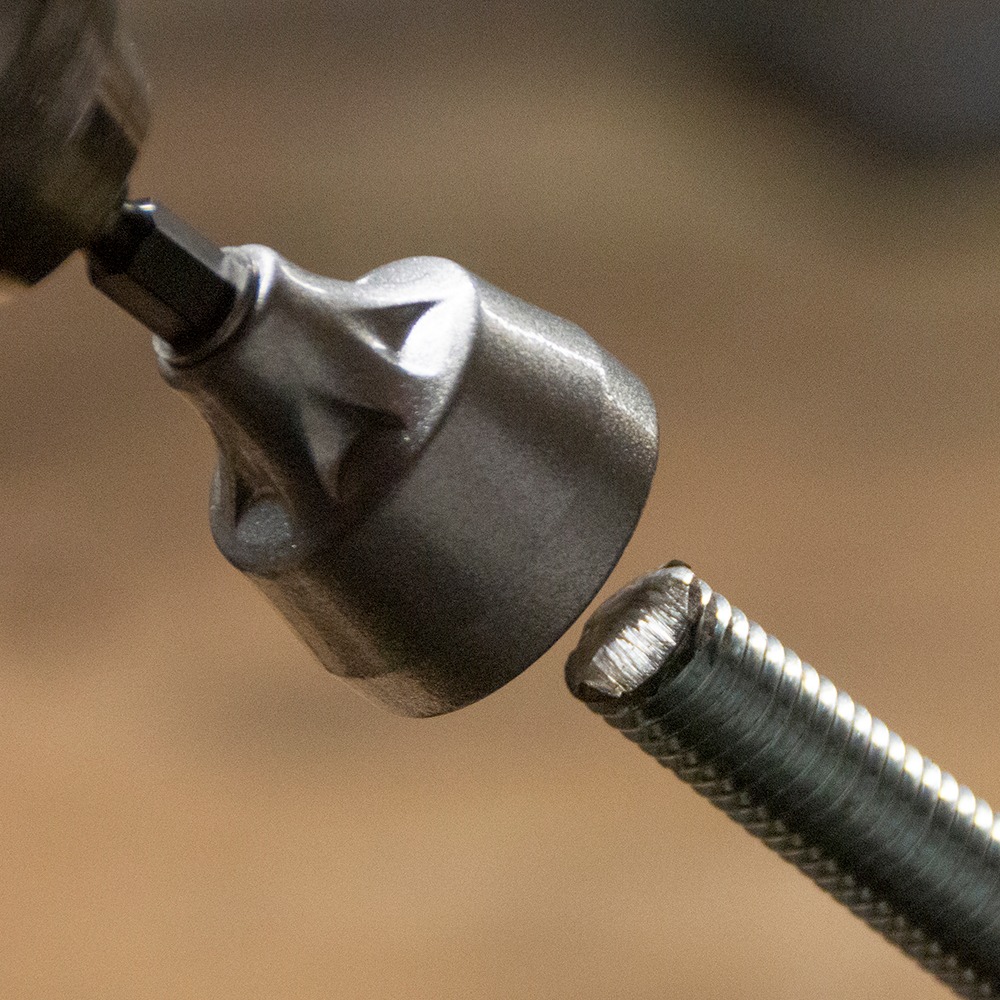 Přípravek na odstraňování otřepů na šrouby a matice 3-19 mm, Welzh