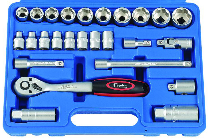 Gola sada 3/8", 26 dílů, Condor Werkzeug