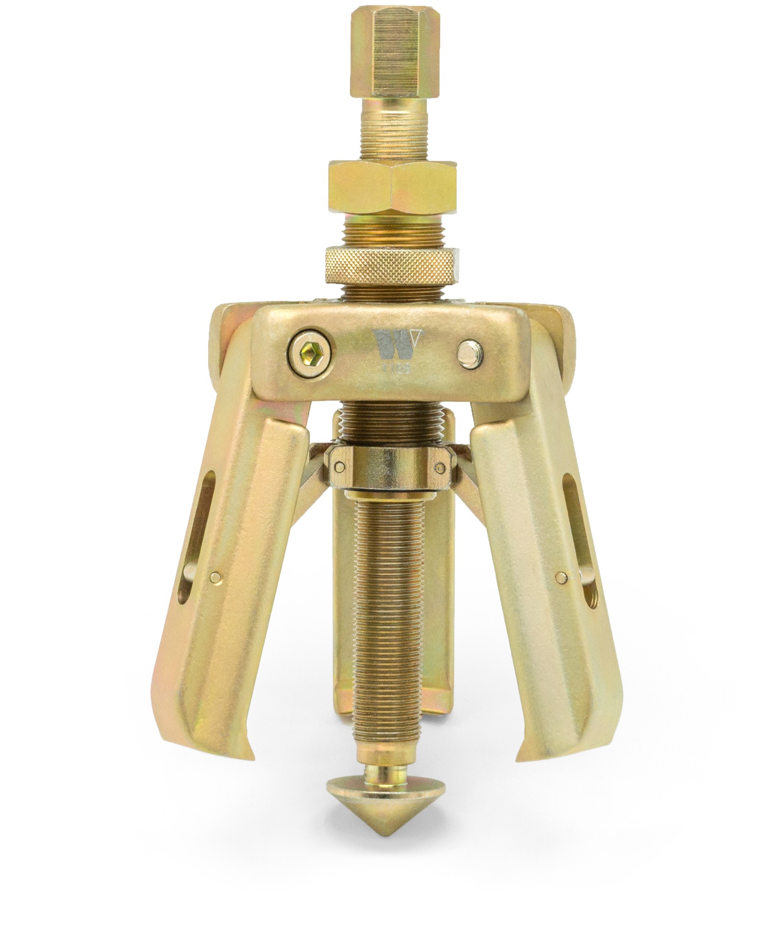 Stahovák tříramenný univerzální, průměr do 125 mm, s aretací ramen, ZLATÁ EDICE, Welzh