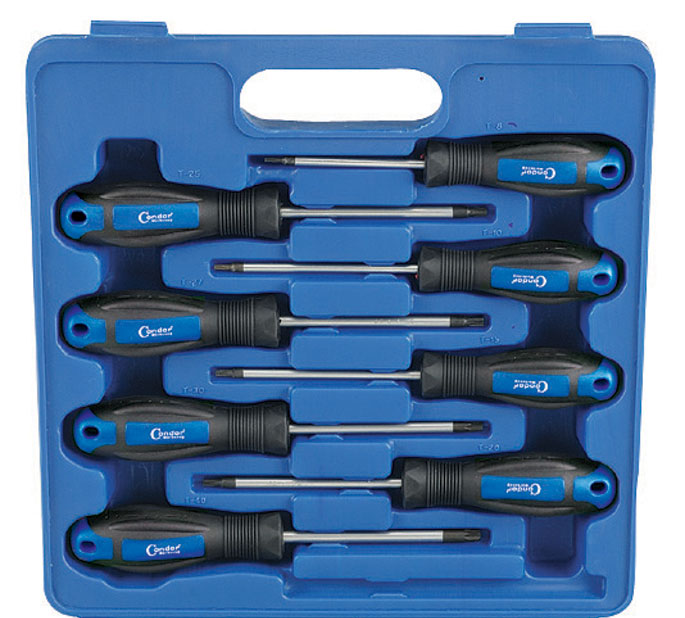 Sada nářadí pro T-profil a E-profil, 76 dílů, Condor Werkzeug