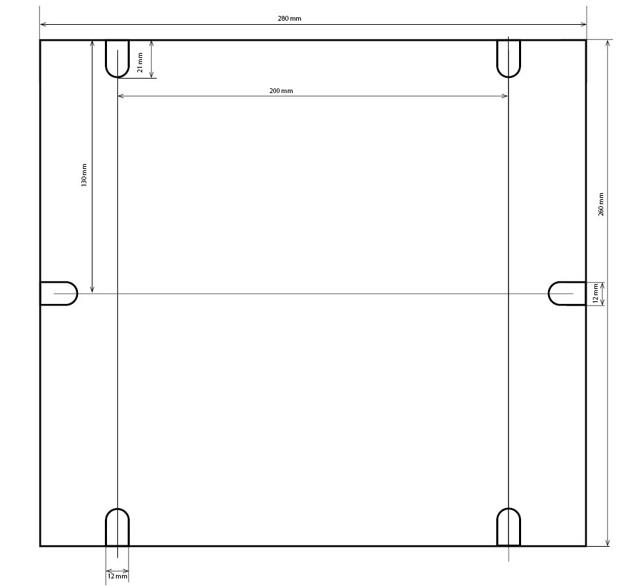 Křížový stůl 330 x 220 mm s otočnou základnou pro frézování nebo vrtání, 33 kg