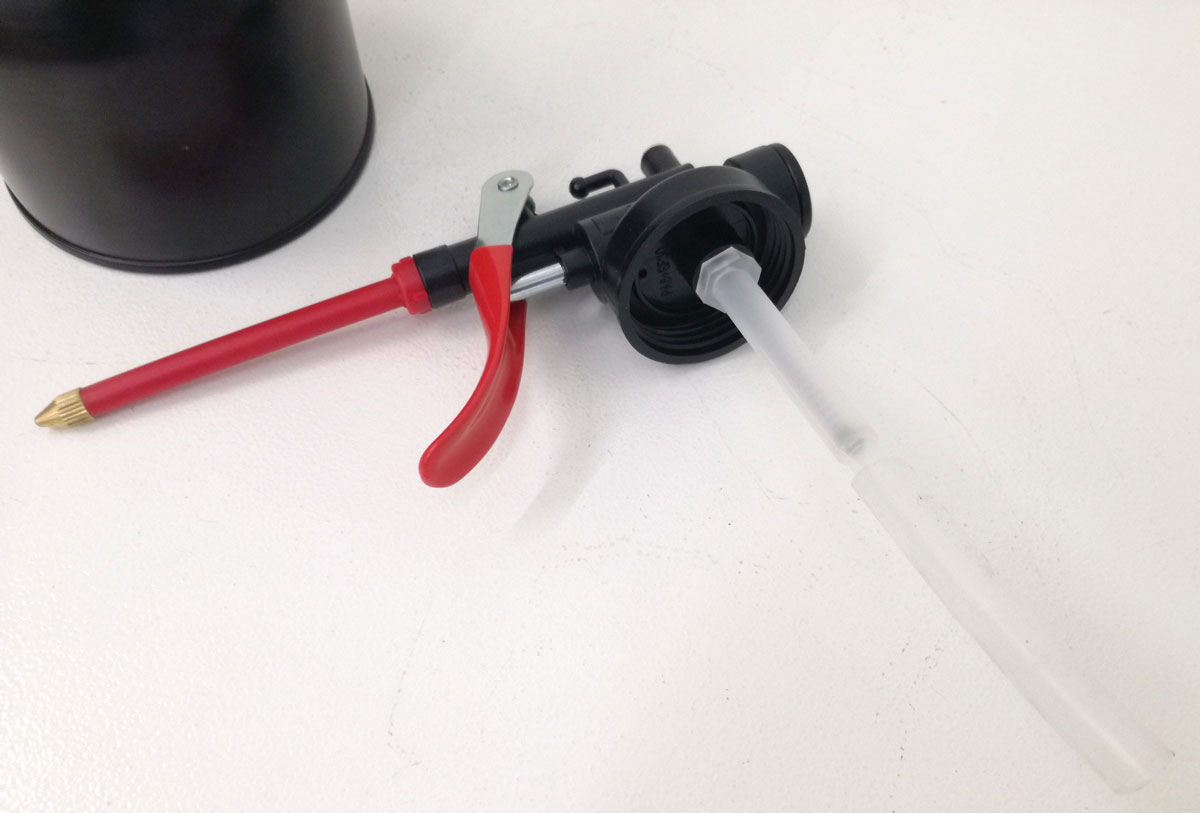 Tlaková olejnička pro soustruhy a frézky, 500 ml