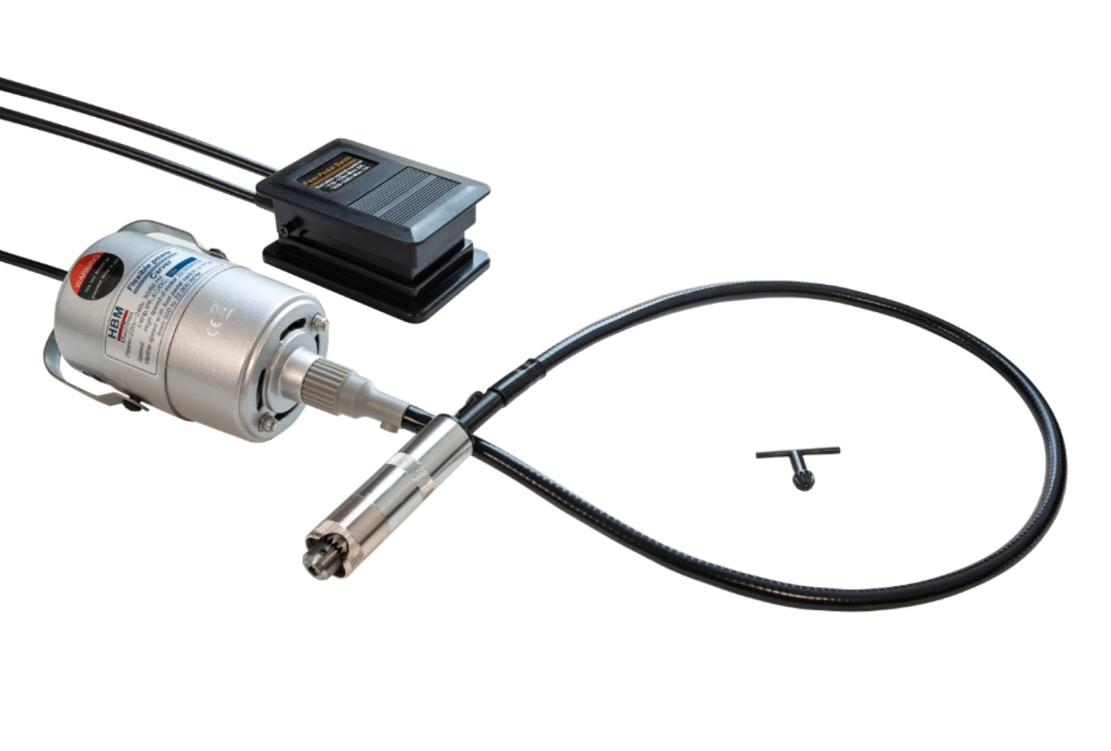 Závěsný motor s flexi hadicí pro broušení, frézování a gravírování, 500 - 22.000 ot/min, 190 W, Model 1