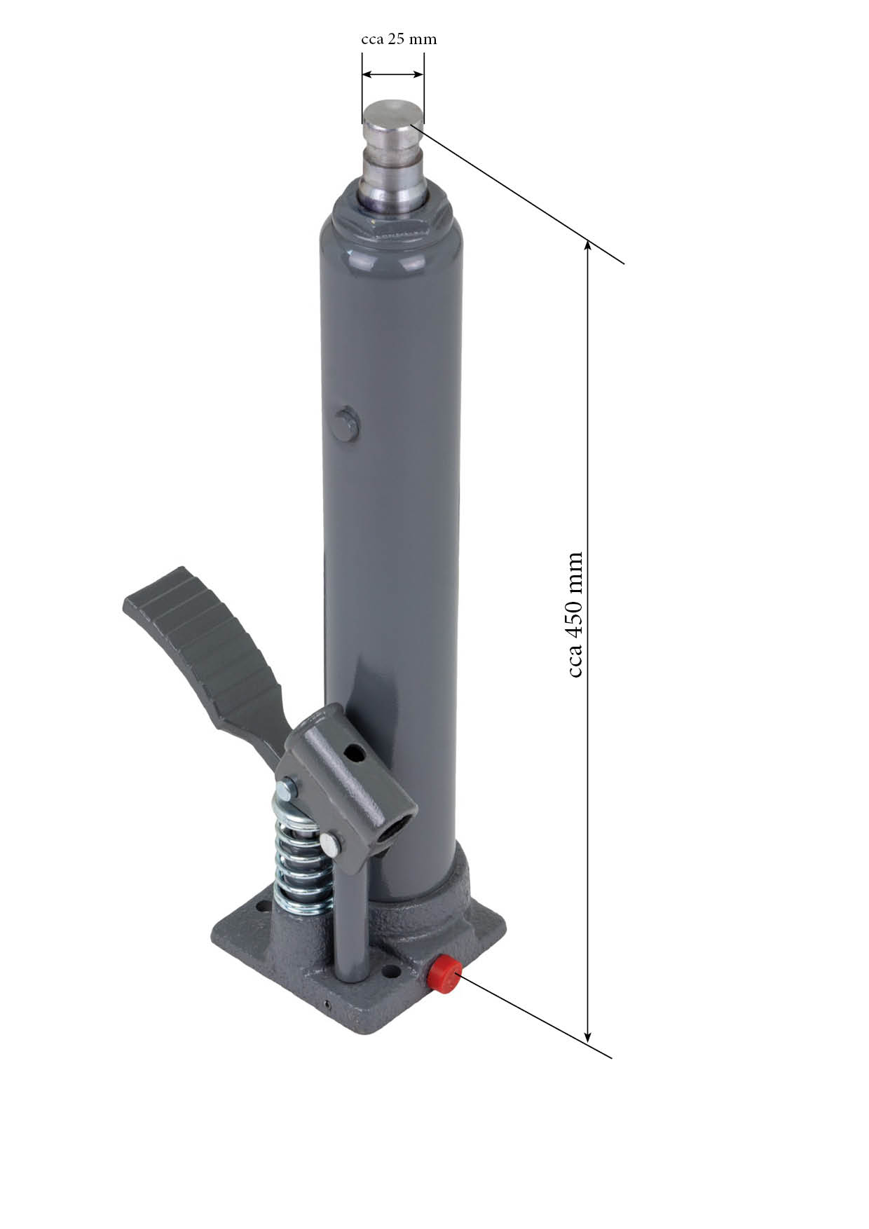 Náhradní hydraulická pístnice ke stahováku pružin 819-WW, Welzh
