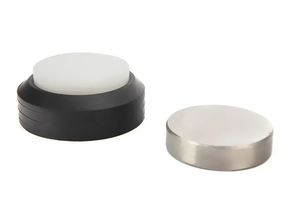 Kovotepecká kovadlinka ocelová a nylonová, v pryžové podložce, 75 mm