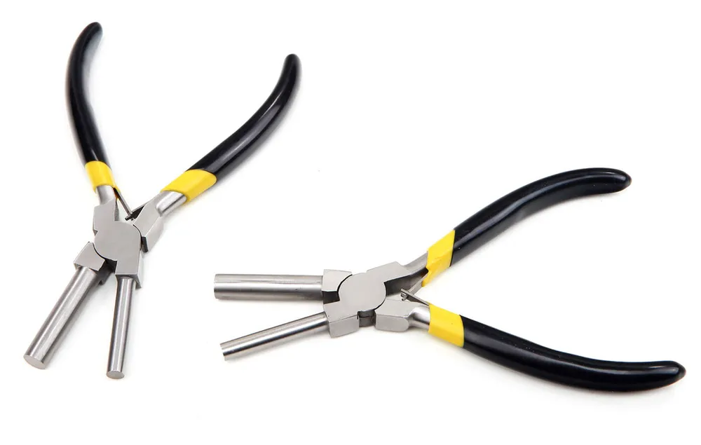 Nerezové ohýbací kleště na kroužky, oboustranné 150 mm