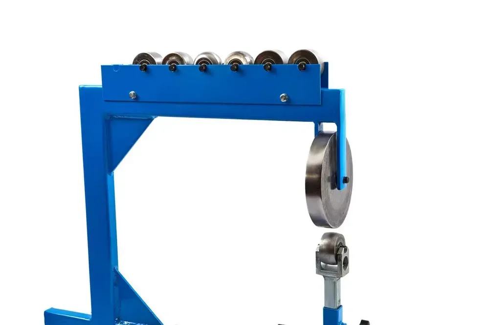 Stroj na tváření plechu MINI ANGLICKÉ KOLO, upnutí do svěráku, 8 rolen, 12.5 kg