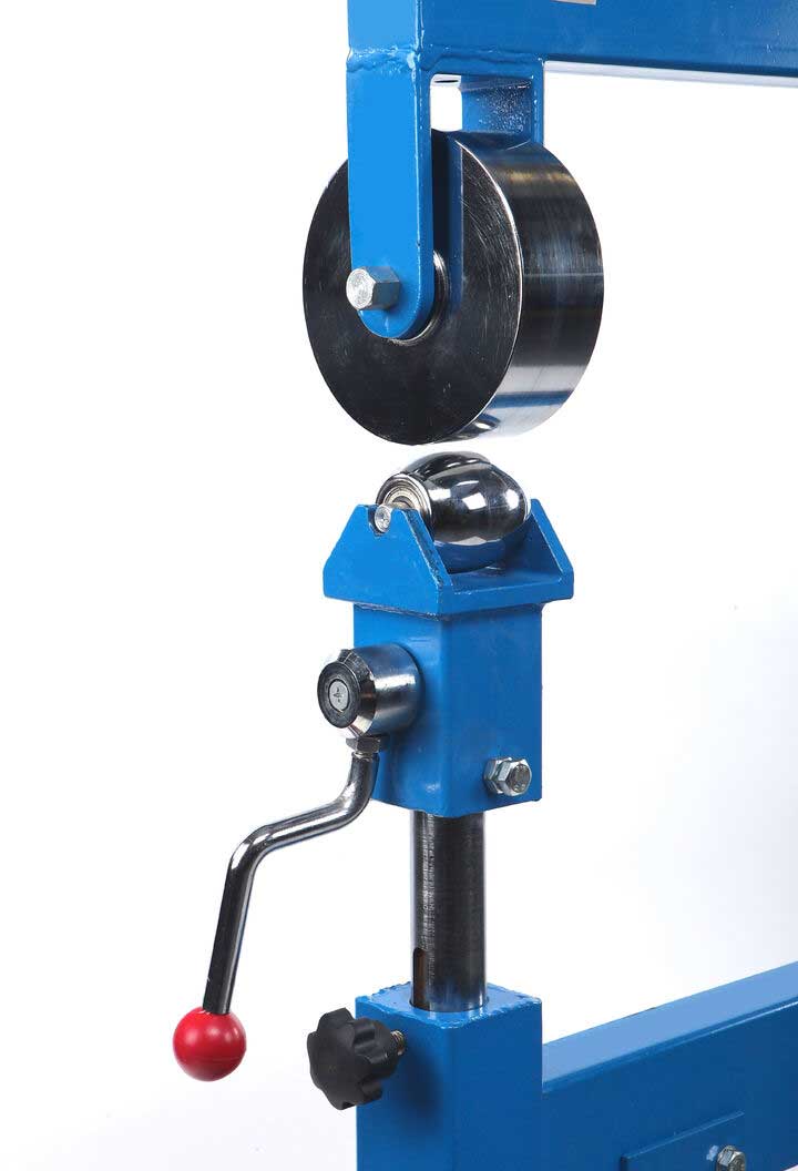 Stroj na tváření plechu ANGLICKÉ KOLO, 7 rolen, 80 kg