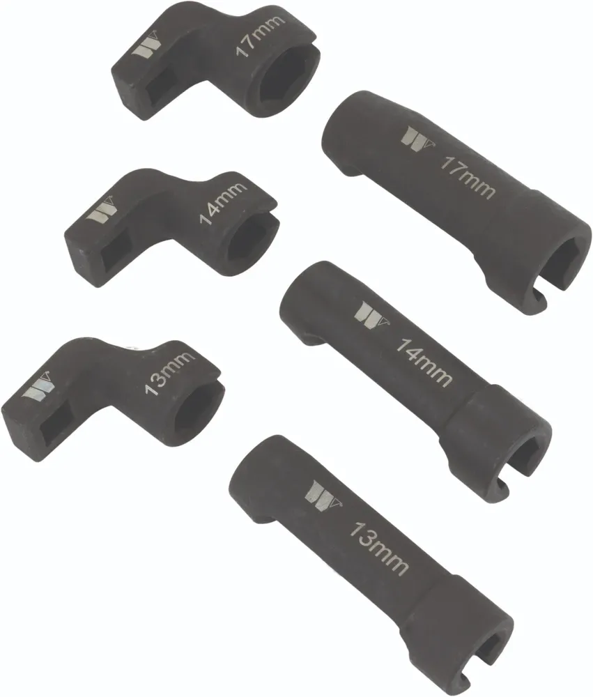 Hlavice nástrčné na čidlo teploty výfukových plynů, sada 6 dílů, Welzh