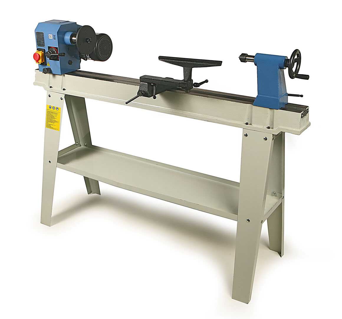 HBM 1100 wood lathe - soustruh na dřevo s variabilními otáčkami, 95 kg
