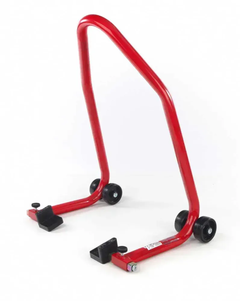 Ruční motocyklový stojan pod zadní kolo do paddocku / garáže