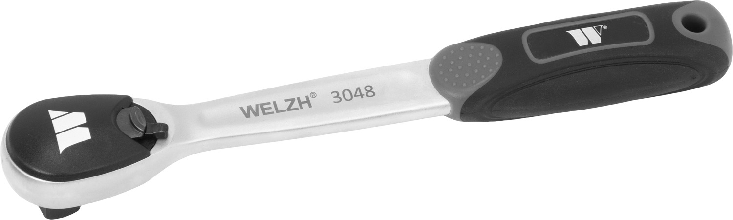 Sada ráčen 1/4", 3/8", 1/2", s přepínací páčkou, 80 zubů, Welzh