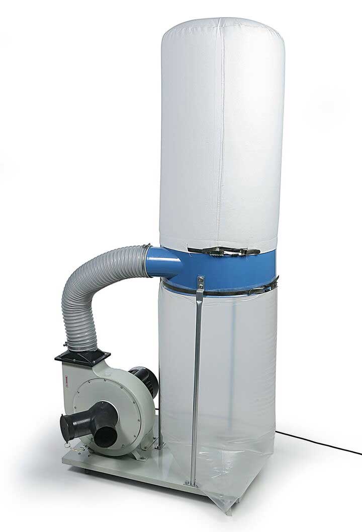 Mobilní profesionální odsávač prachu a pilin "200", 1500 W, 230 V,  2500 m3/hod.