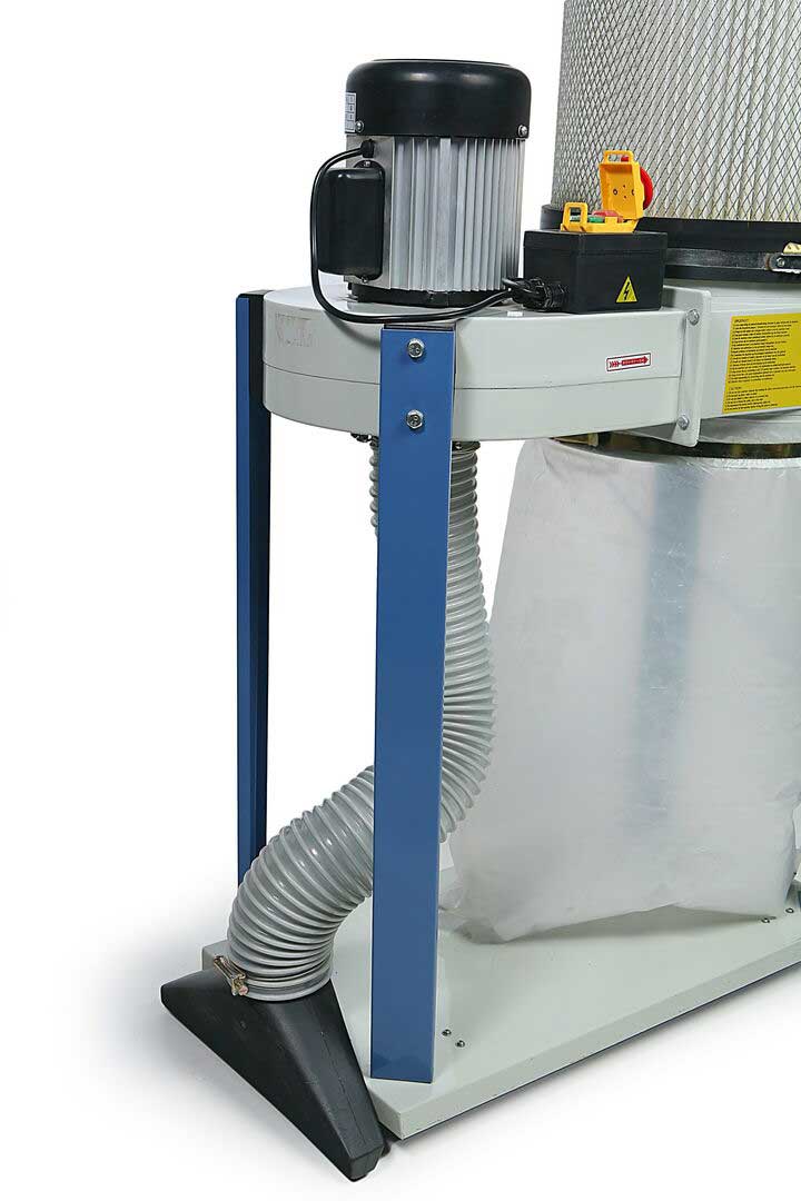 Mobilní profesionální odsávač prachu a pilin "100" s mikrofiltrem, 750 W, 230 V,  900 m3/hod.