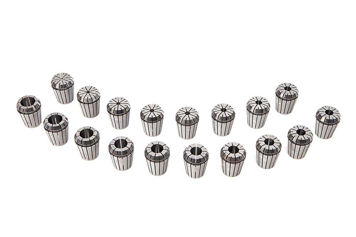 Sada kleštin ER 32, 3 - 20 mm, 18 dílů