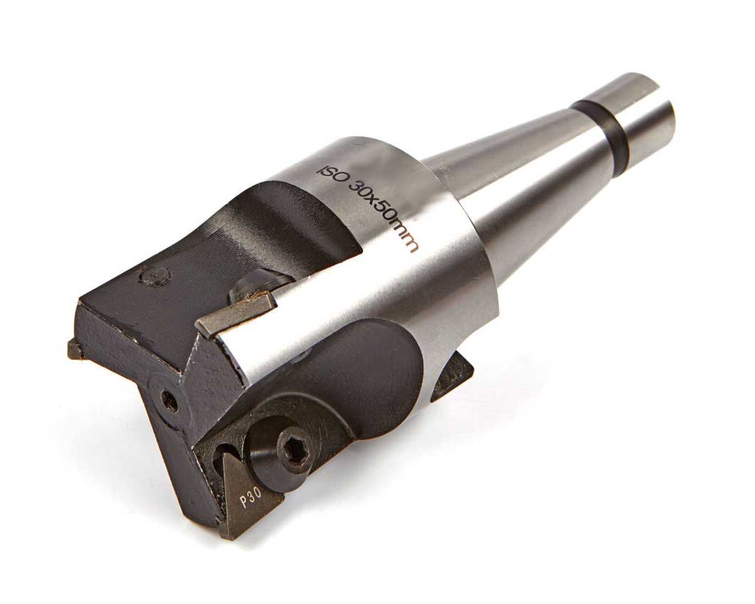 Frézovací nástroj s VBD - průměr 50 mm, 3 břity, kužel ISO 30