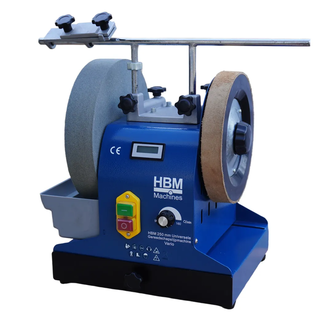 Univerzální bruska na nože a nástroje, 250 mm, variabilní otáčky, 18 kg