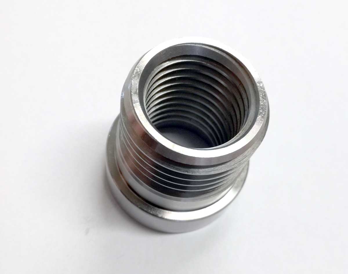 Adaptér pro sklíčidlo pro soustruh na dřevo M33 x 3.5 vnější - 1" x 8 TPI vnitřní