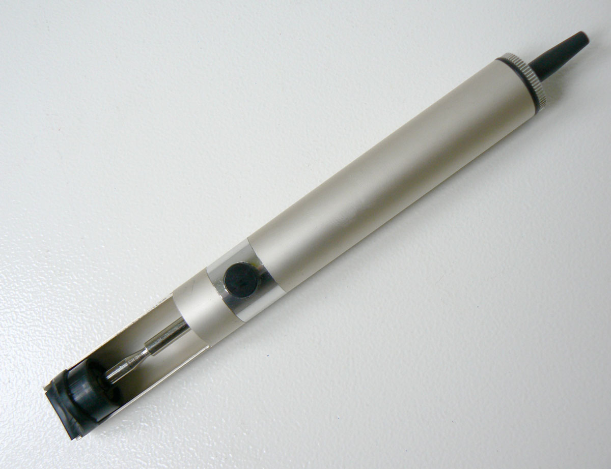 Odsávačka cínu, manuální - pneumatická, Triumf