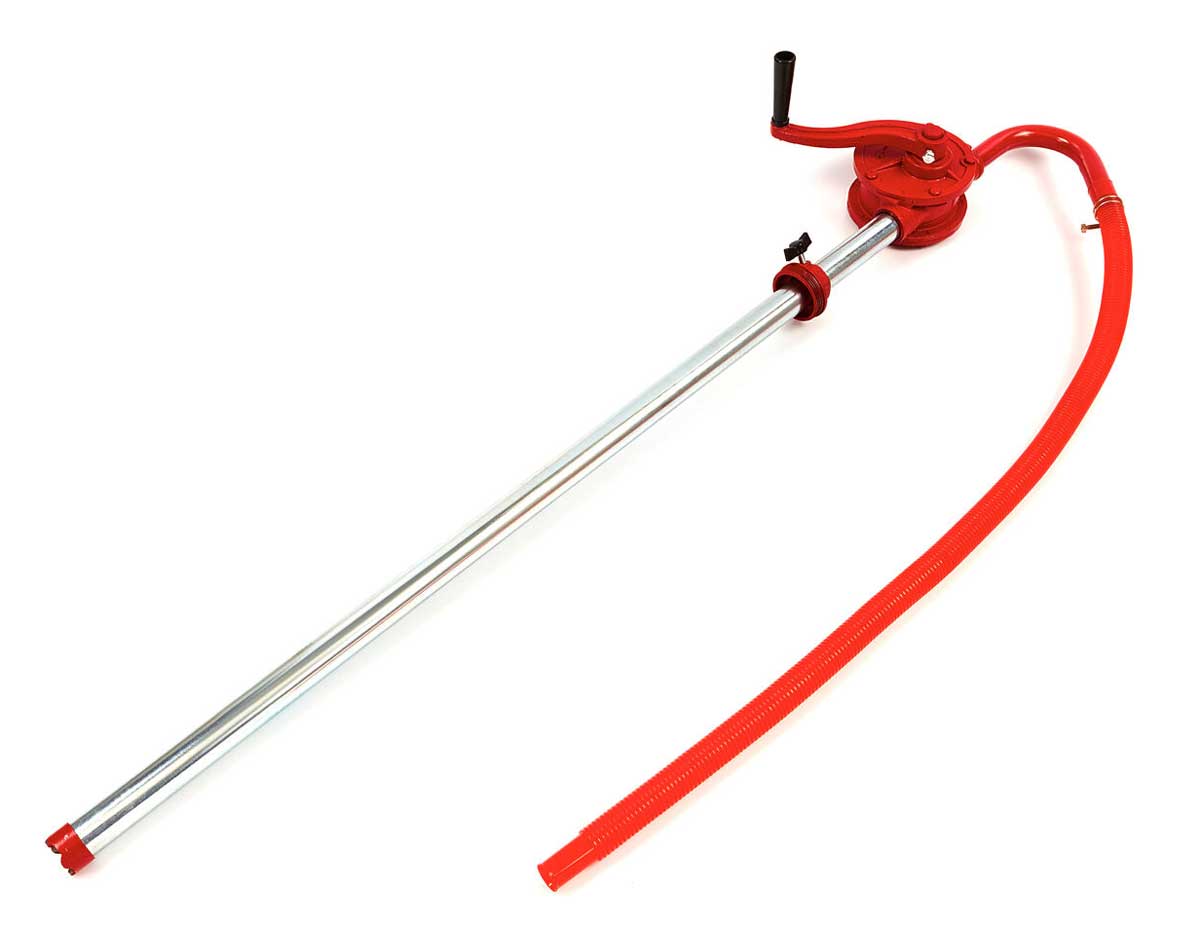 Manuální sudové čerpadlo, ruční pumpa na olej a kapaliny - bez sudové trubky