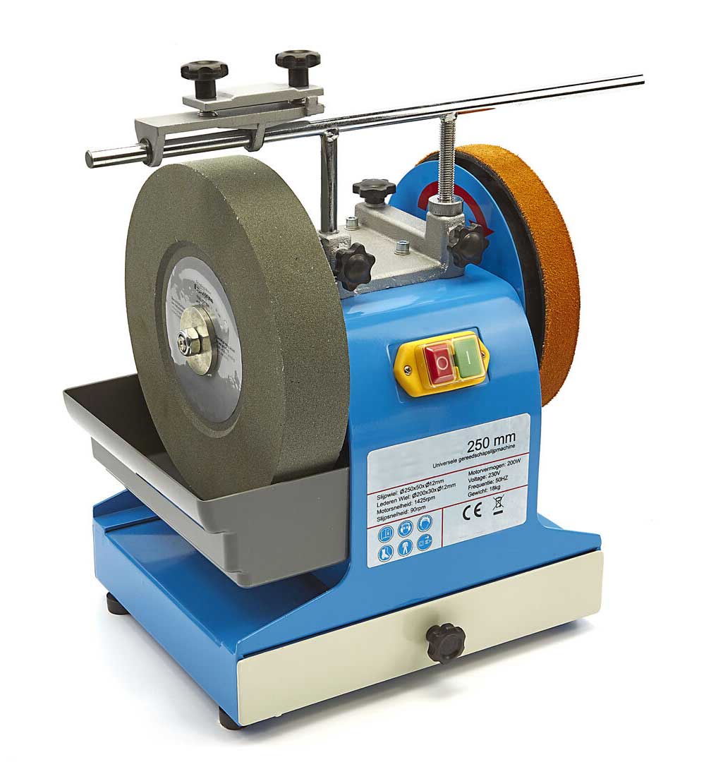 Universální bruska na nože a nástroje, 250 mm, 18 kg