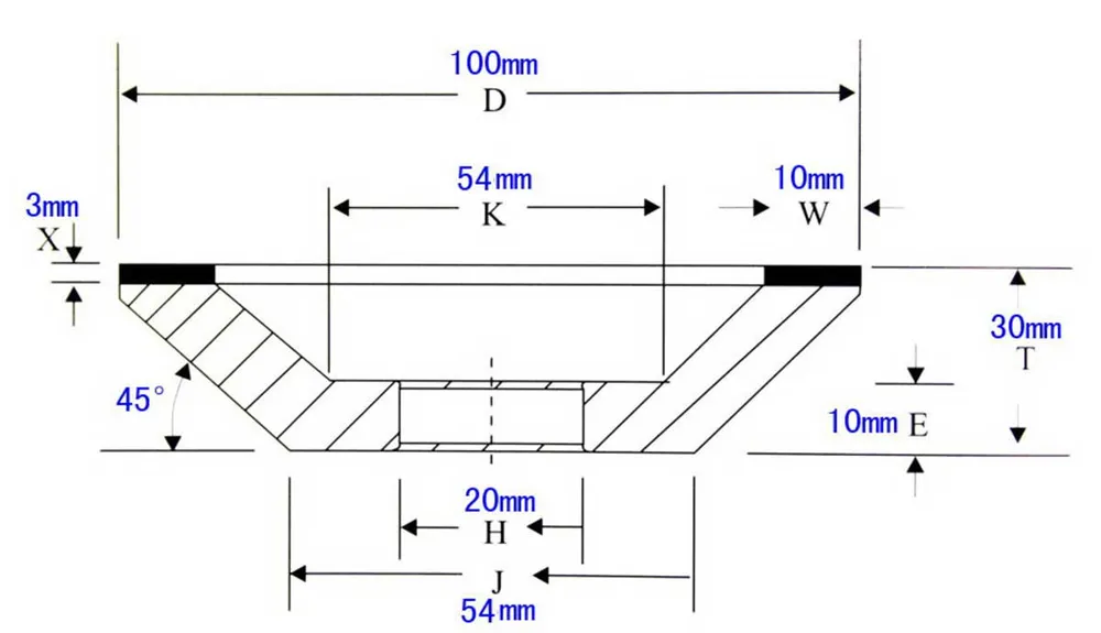 Kotouč diamantový pro univerzální nástrojovou brusku 01362-TT