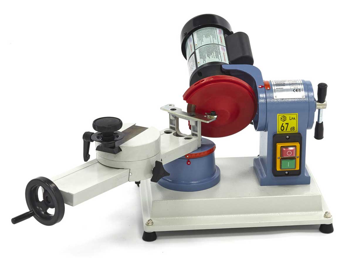 Bruska na pilové kotouče s TK plátky, pro koutouče průměru 80 - 700 mm, 12 kg