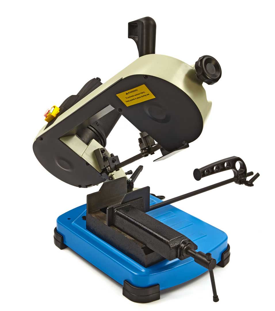 HBM 125, přenosná pásová pila na kov, vario otáčky, 25 kg