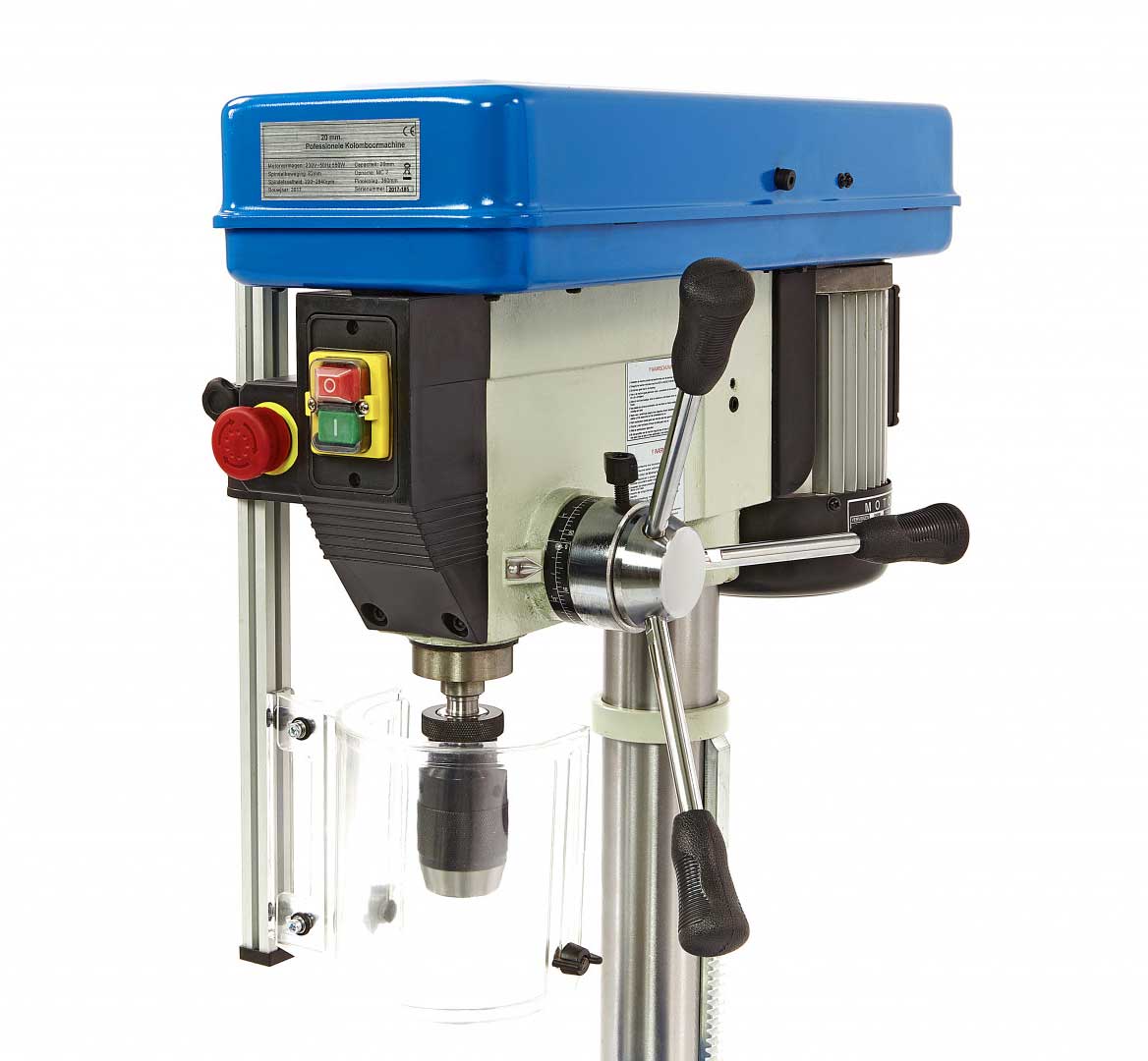 HBM 20 - stolní vrtačka na kov, MK2, 550W, 55 kg