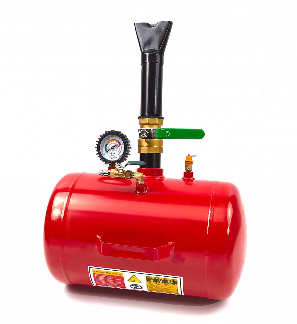 Airbooster - tlakové dělo 18l na plnění pneumatik 8 barů