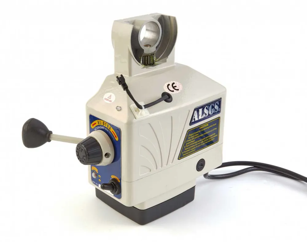 Elektrický strojní posuv podélný (osa X), vhodný pro frézky typu WM 18, BF 30...